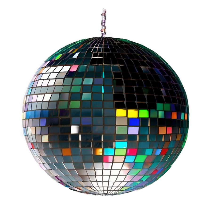 Shimmering Disco Ball PNG