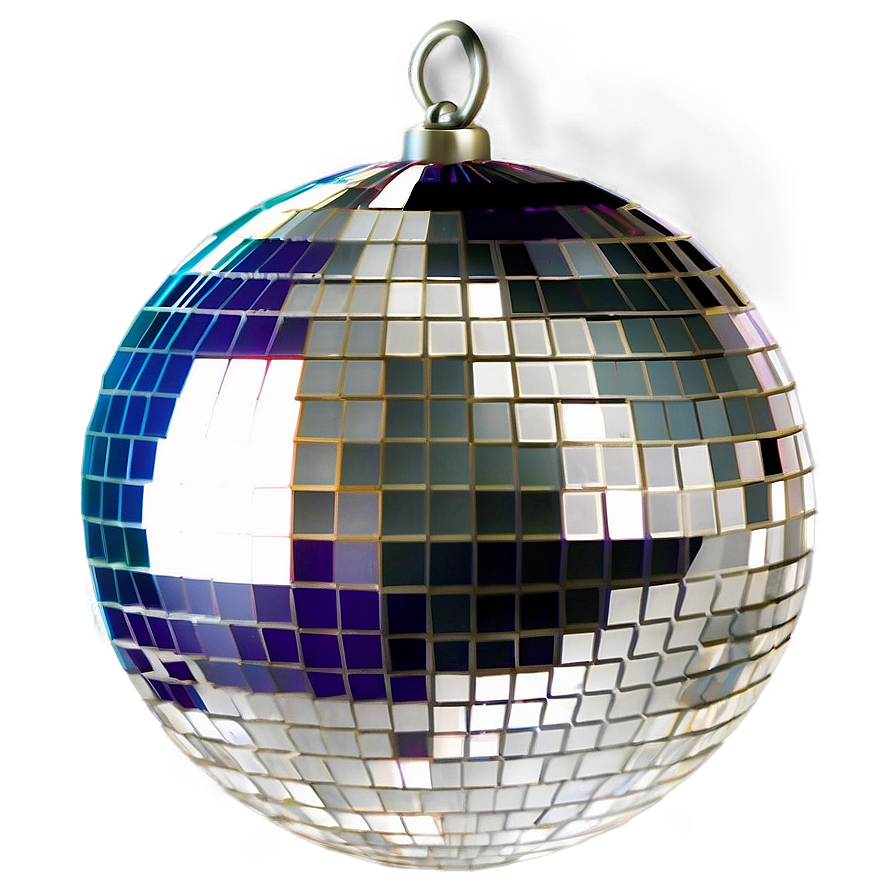 Shimmering Disco Ball PNG