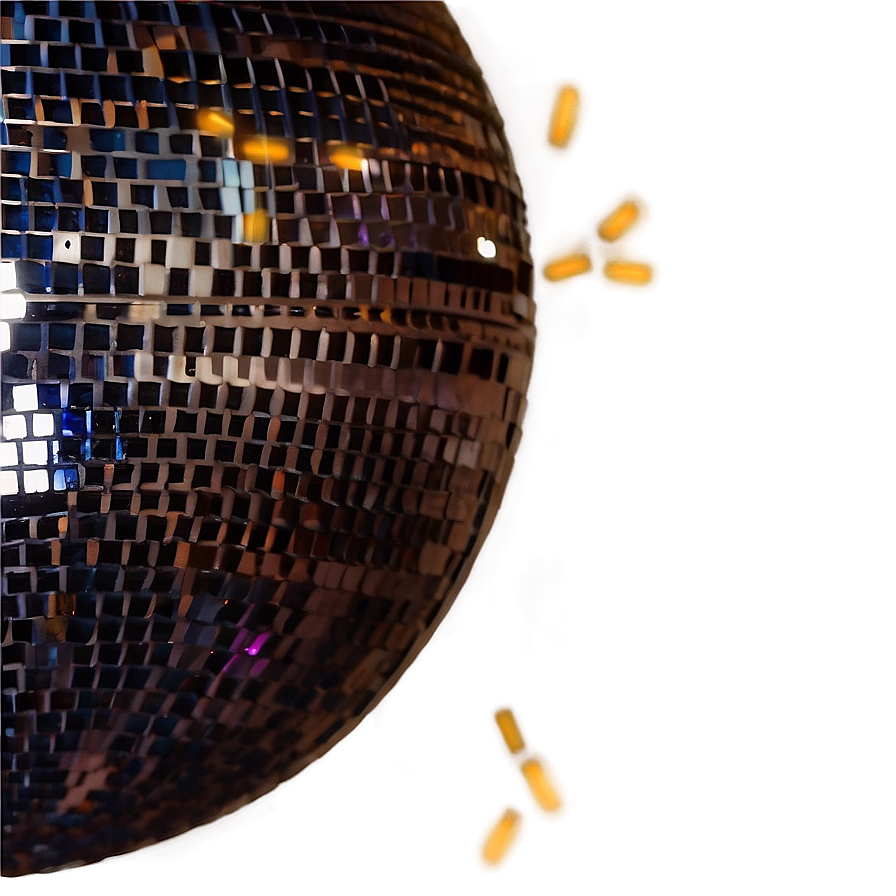 Shimmering Disco Ball Nightlife PNG