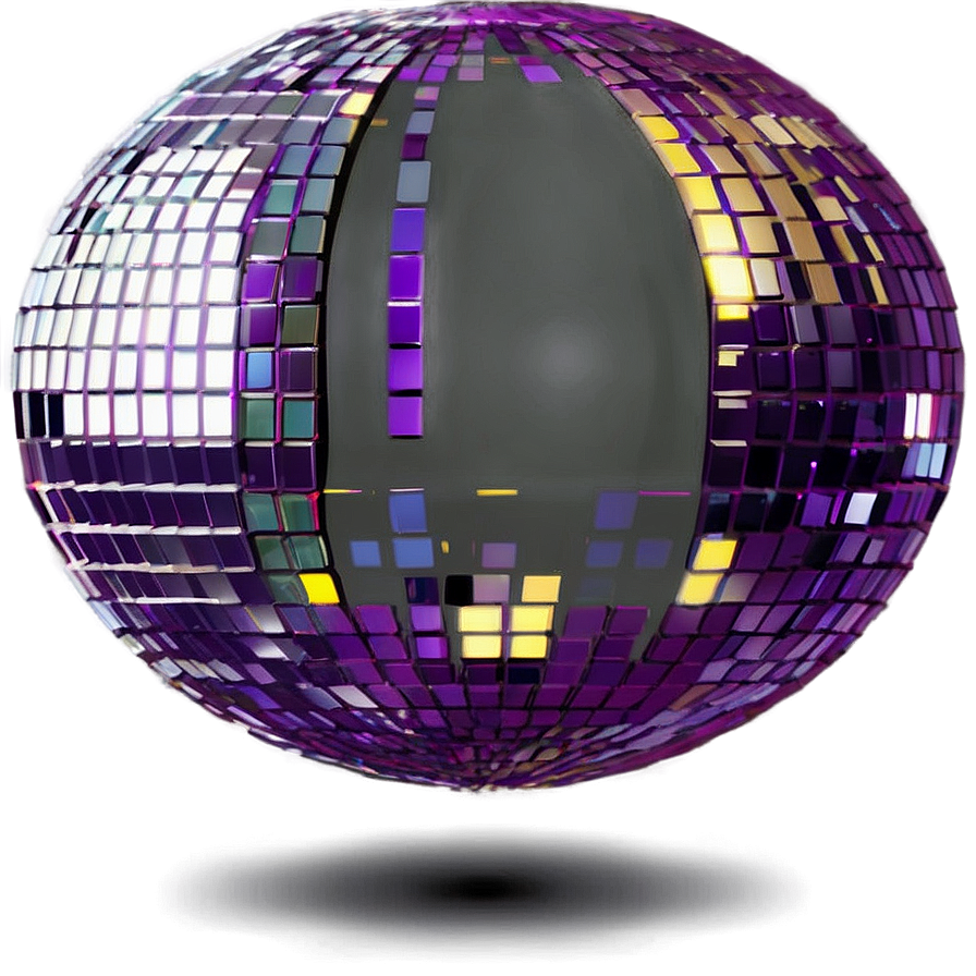Shimmering Disco Ball Reflection PNG