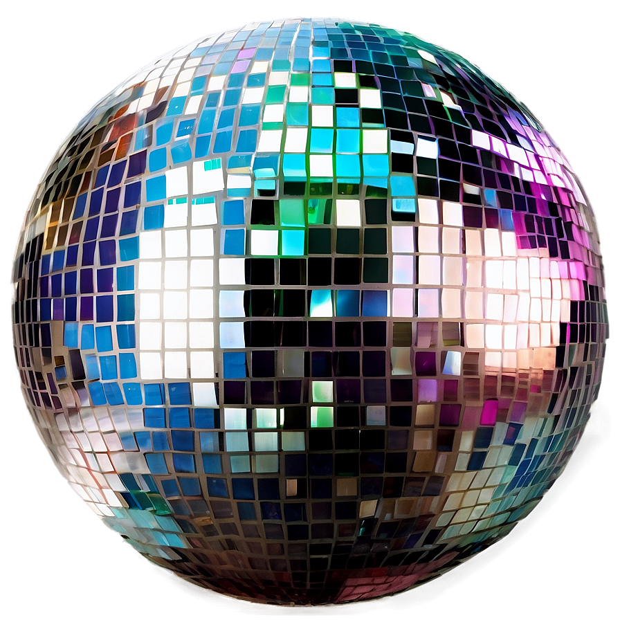 Shimmering Disco Ball PNG