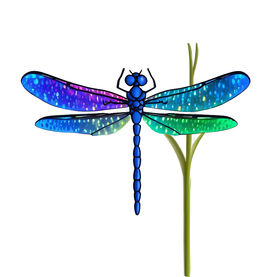 Download Shimmering Dragonfly Png Stj55 | Wallpapers.com