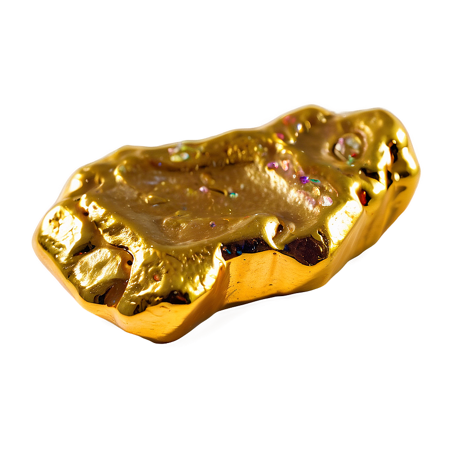 Shimmering Gold Nugget Png Rqw PNG