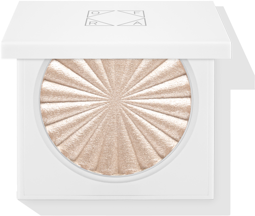 Shimmering Highlighter Compact Cosmetic PNG