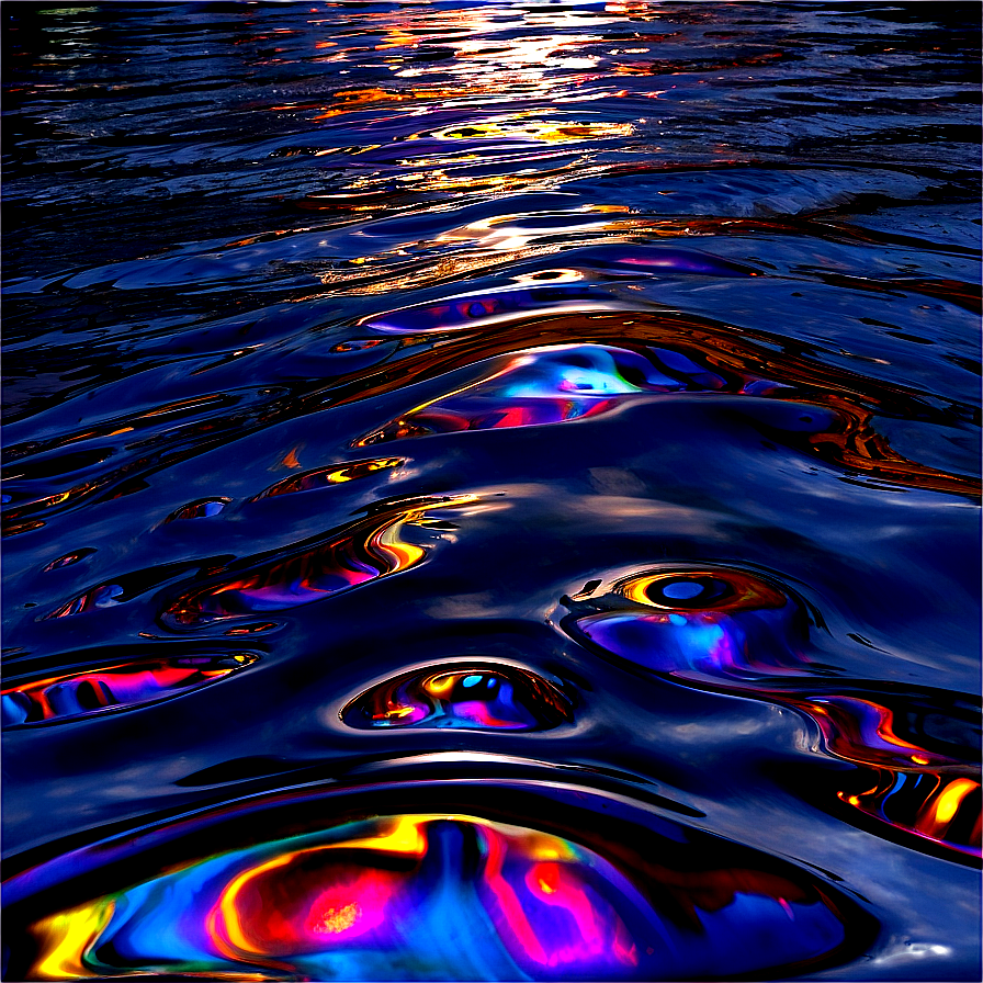 Shimmering Ripple Reflection Png Wah3 PNG