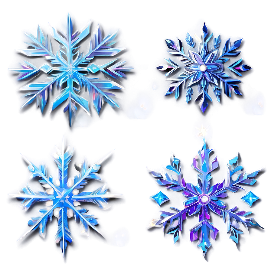 Shimmering Snowflake Image Png 04292024 PNG