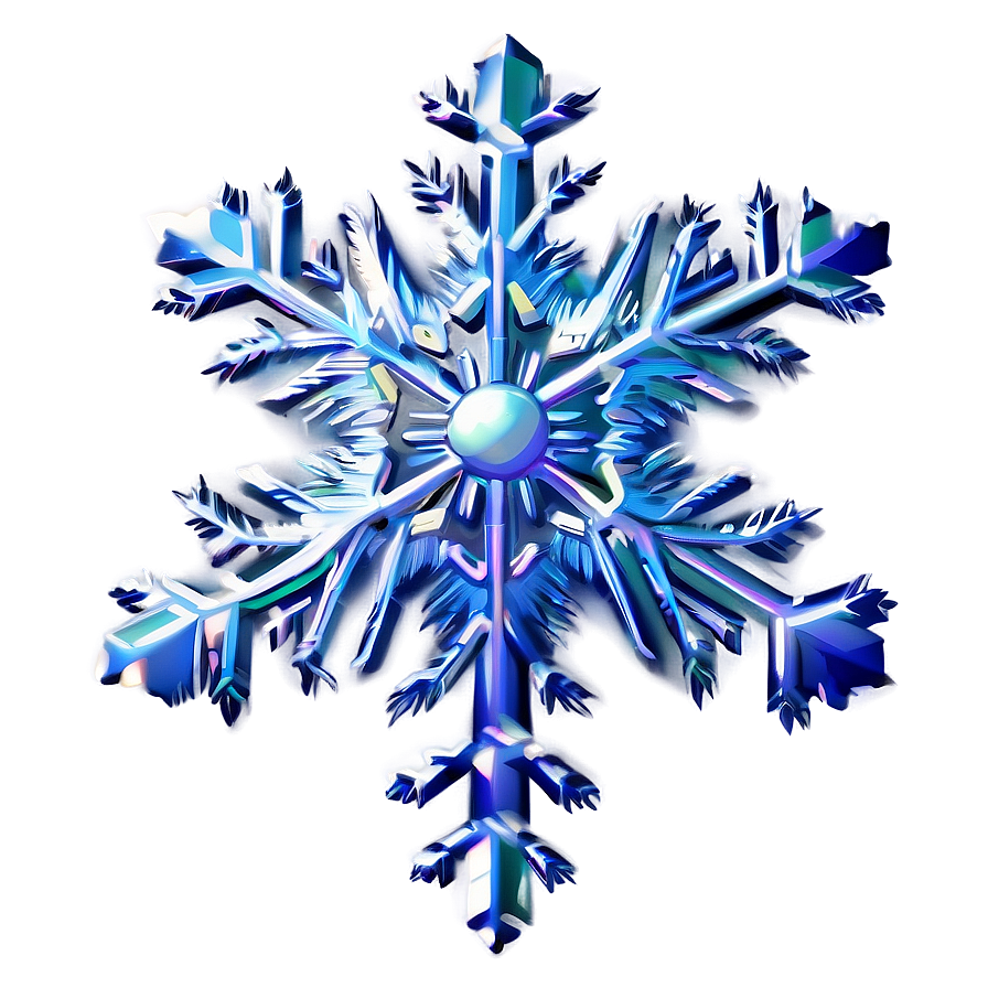 Shimmering Snowflake Image Png Haa PNG