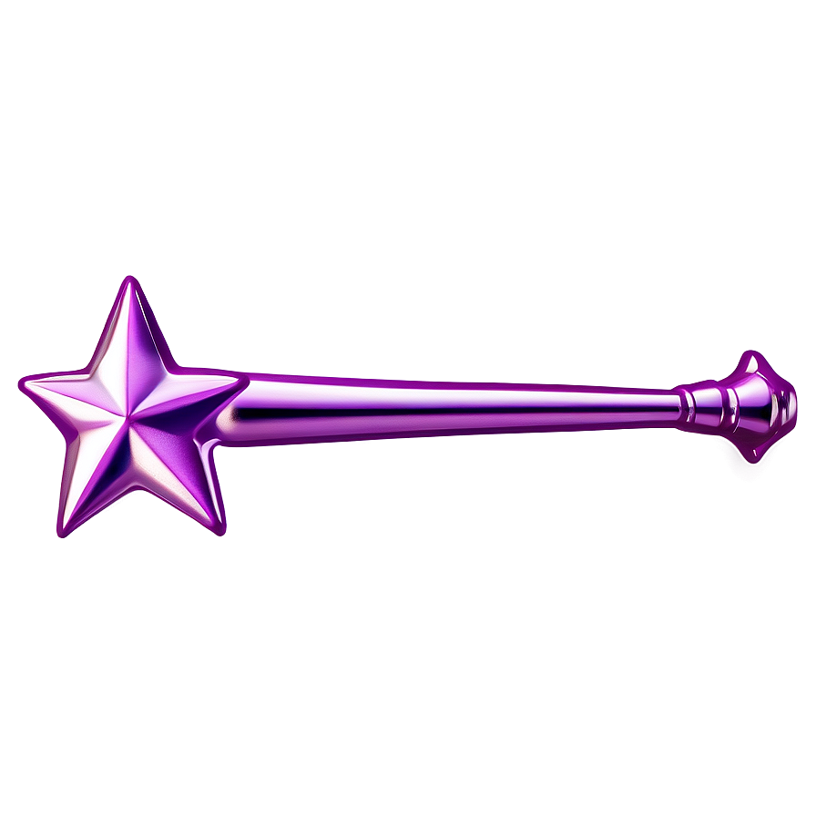 Shimmering Star Wand Png 15 PNG