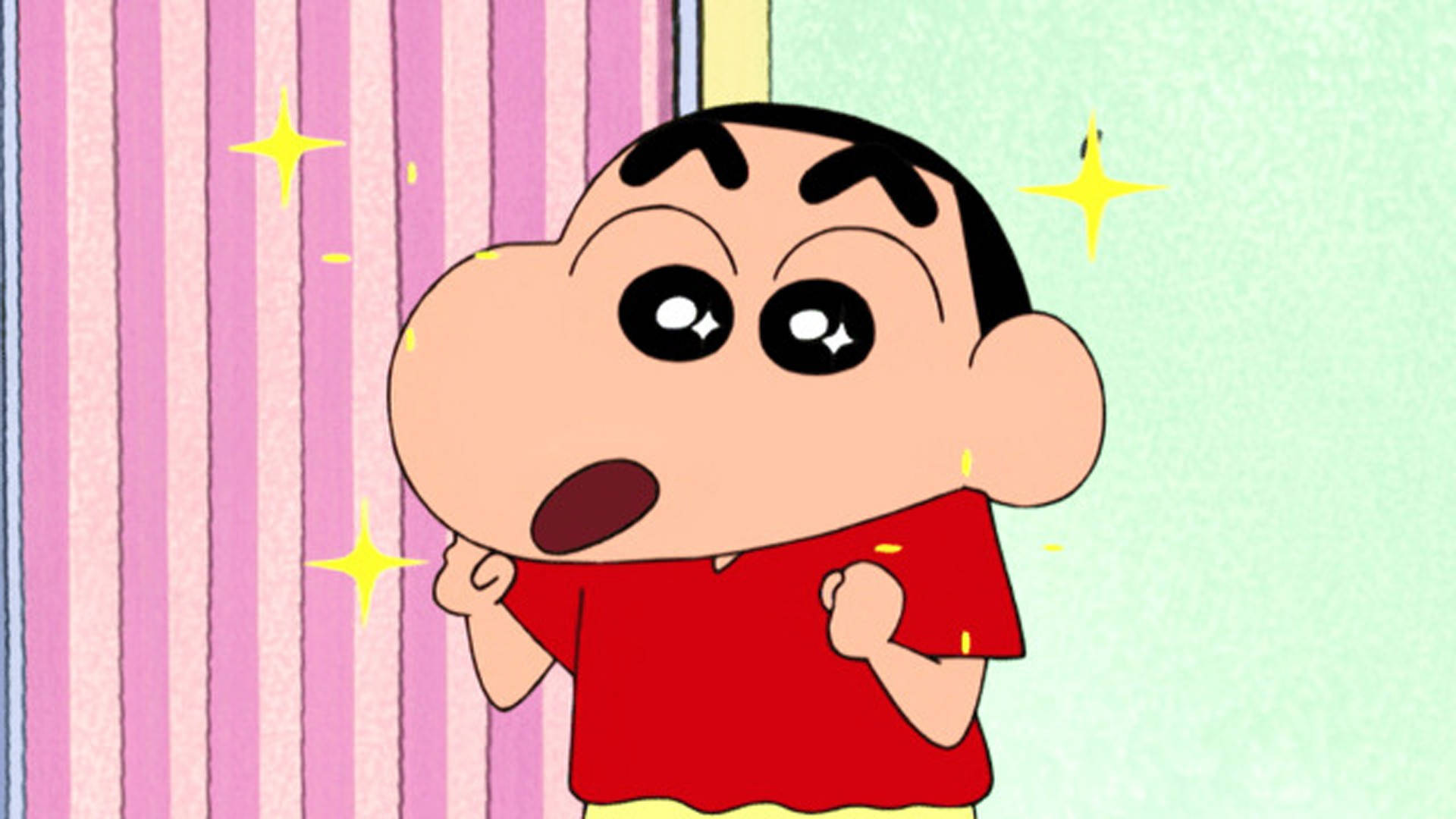 Shin Chan Amazed Picture