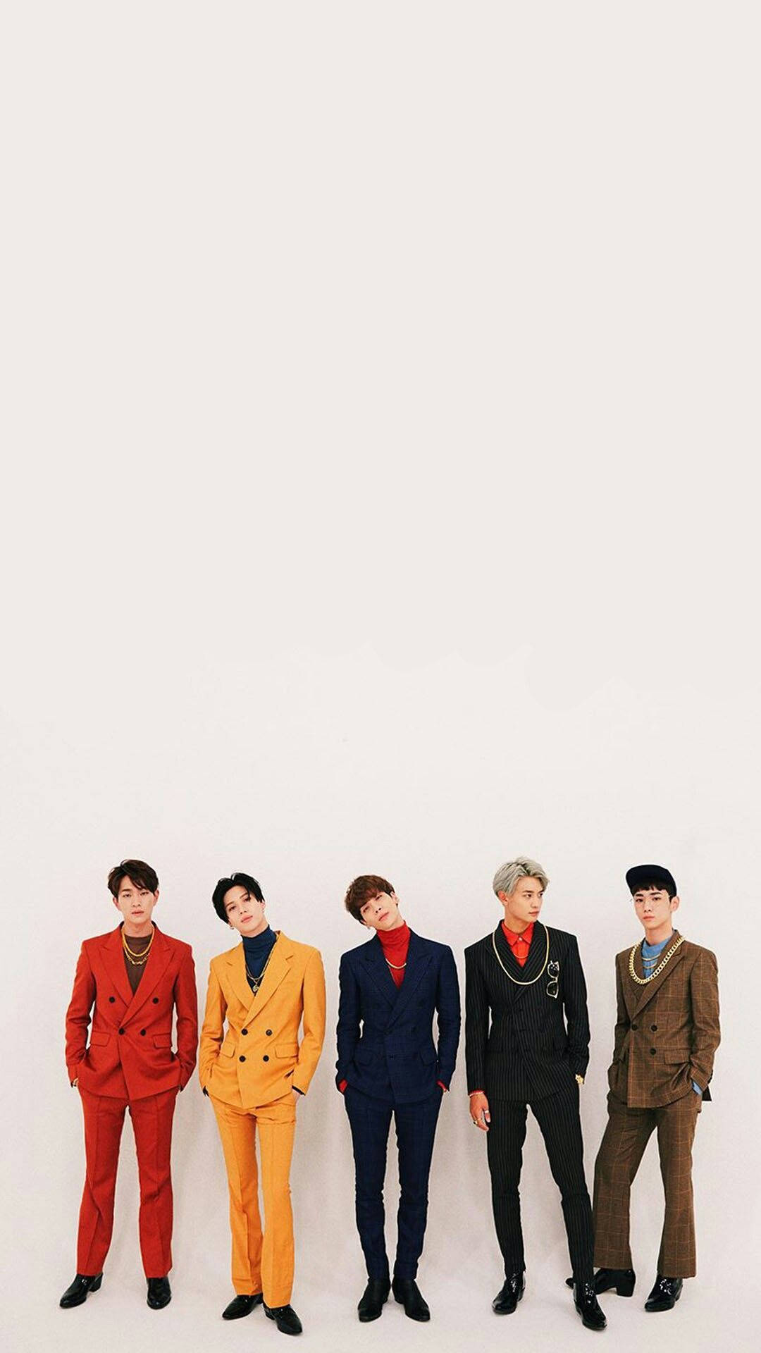 Shinee Bold Colored Suits