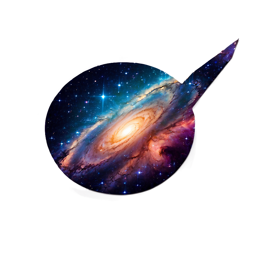 Shining Galaxy Png 06252024 PNG