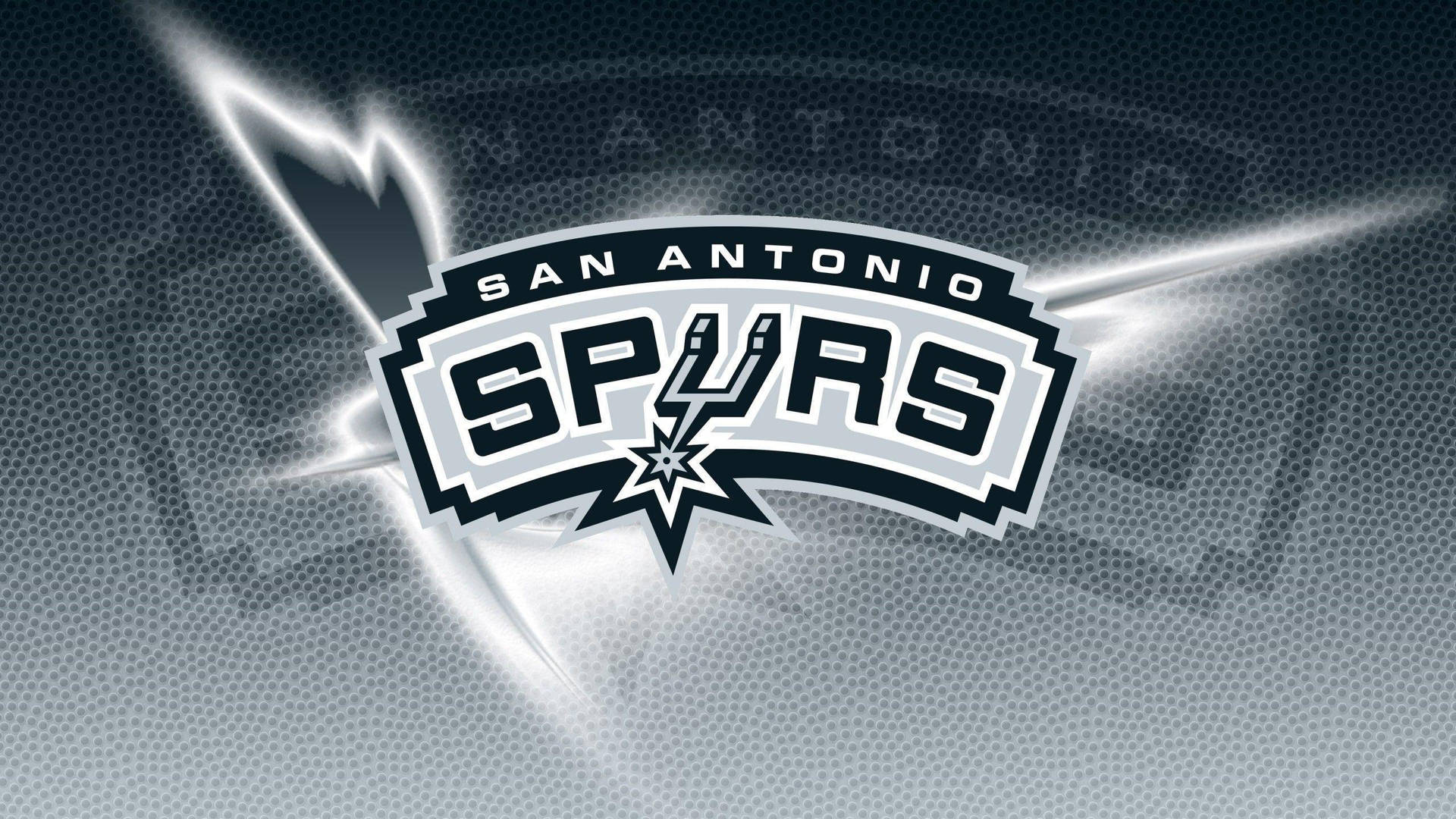 Shining San Antonio Spurs Logo Wallpaper