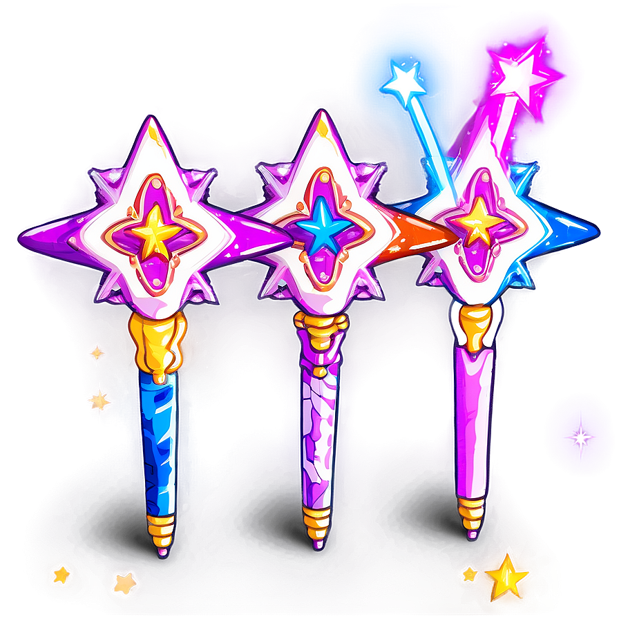 Shining Star Wand Png 06132024 PNG