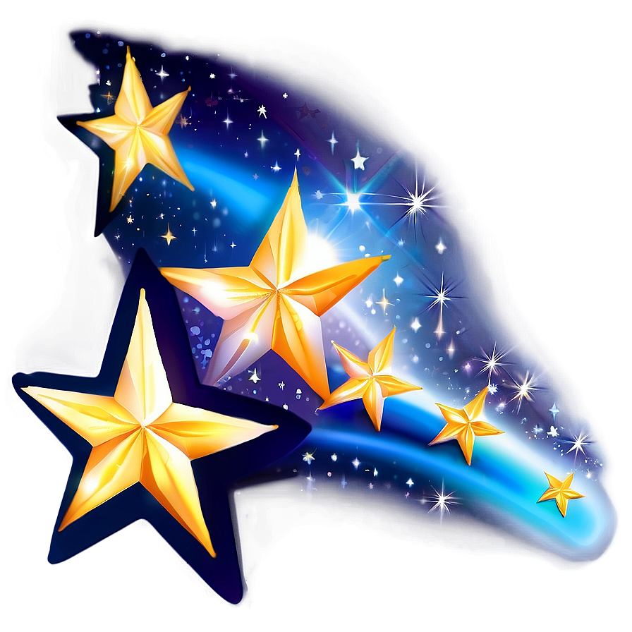 Shining Stars No Background Png 05252024 PNG