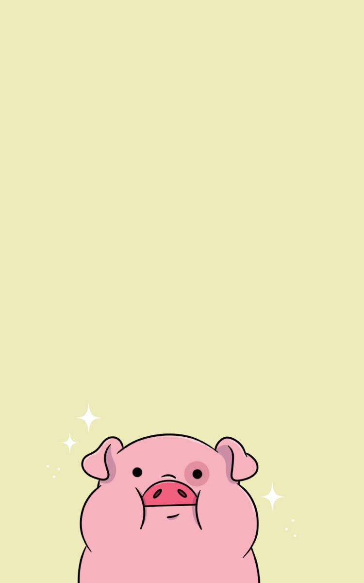 Shining Waddles The Pig Wallpaper