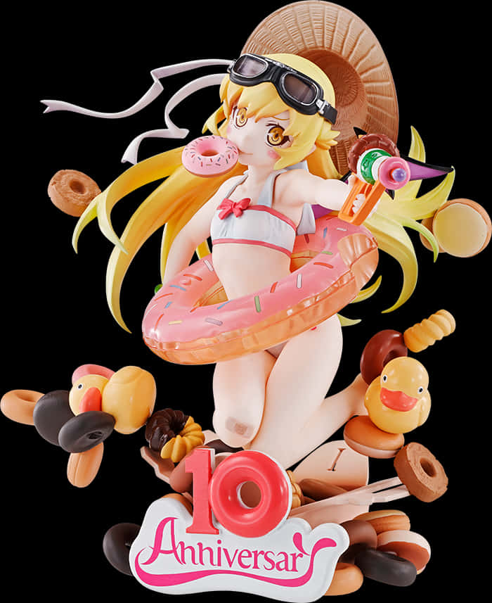 Shinobu10th Anniversary Figure Summer Theme PNG