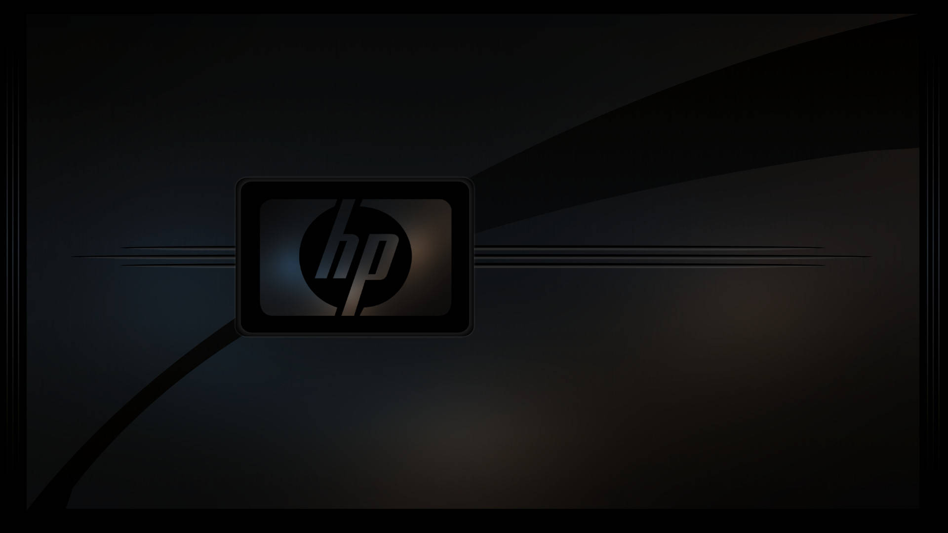 Shiny And Matte Hp Laptop Logo