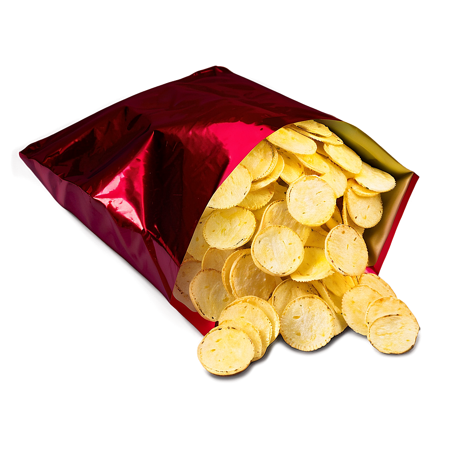 Shiny Bag Of Chips Png 06132024 PNG