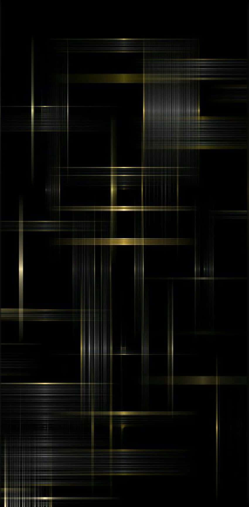 Shiny Black Squares Wallpaper