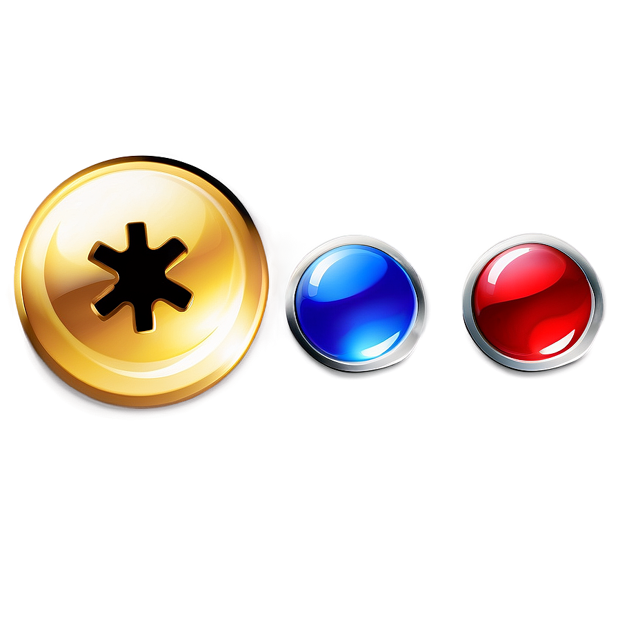 Shiny Buttons Collection Png Lhr PNG