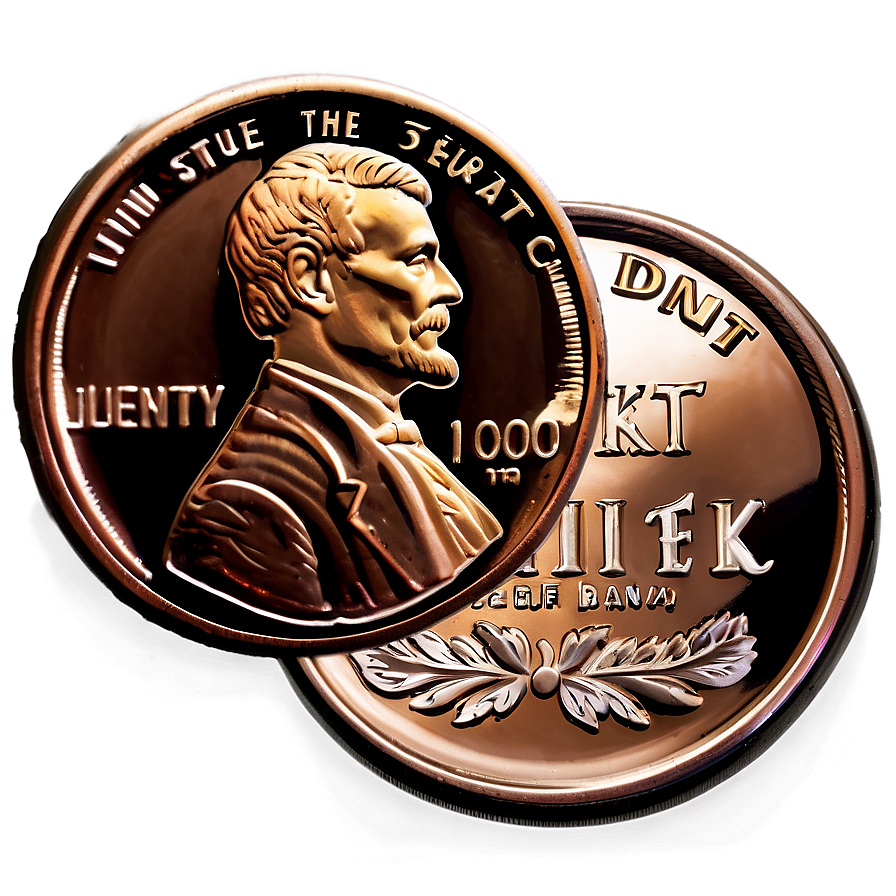 Shiny Copper Penny Png 05242024 PNG