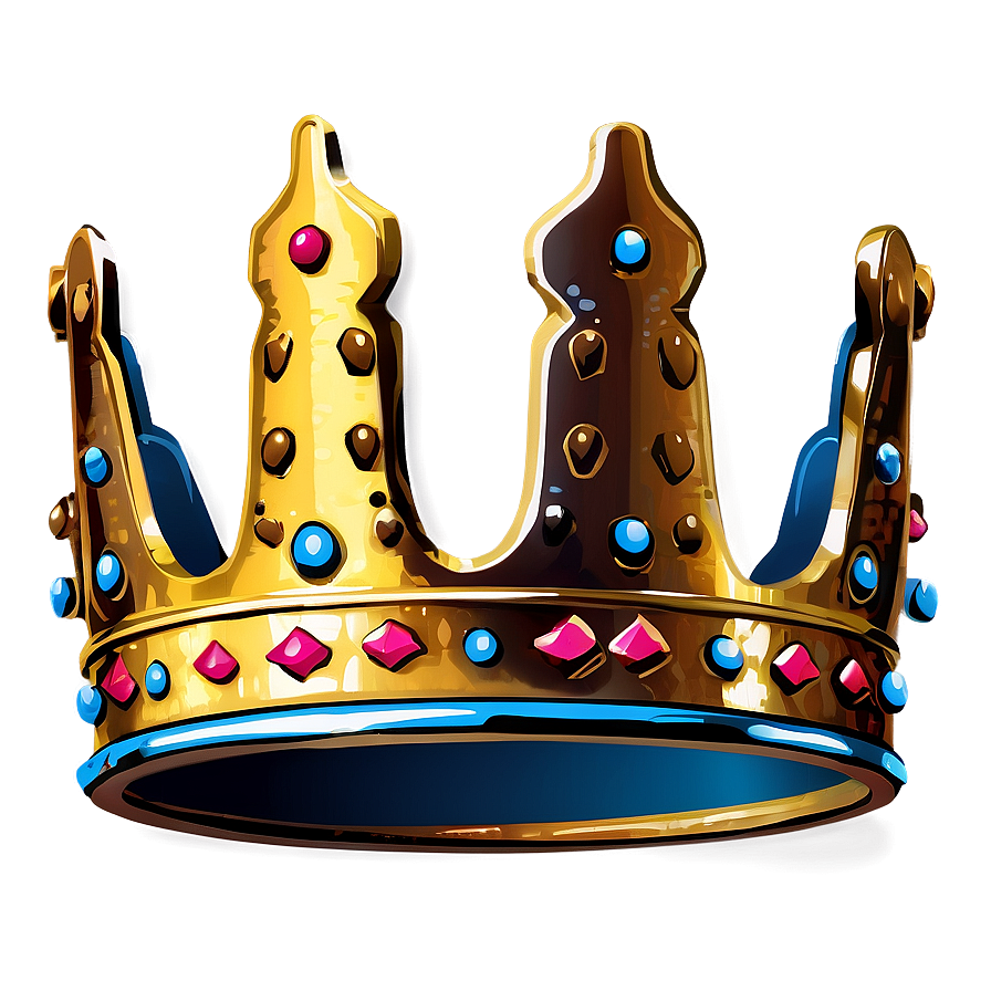 Shiny Crown Icon Png Gtn23 PNG