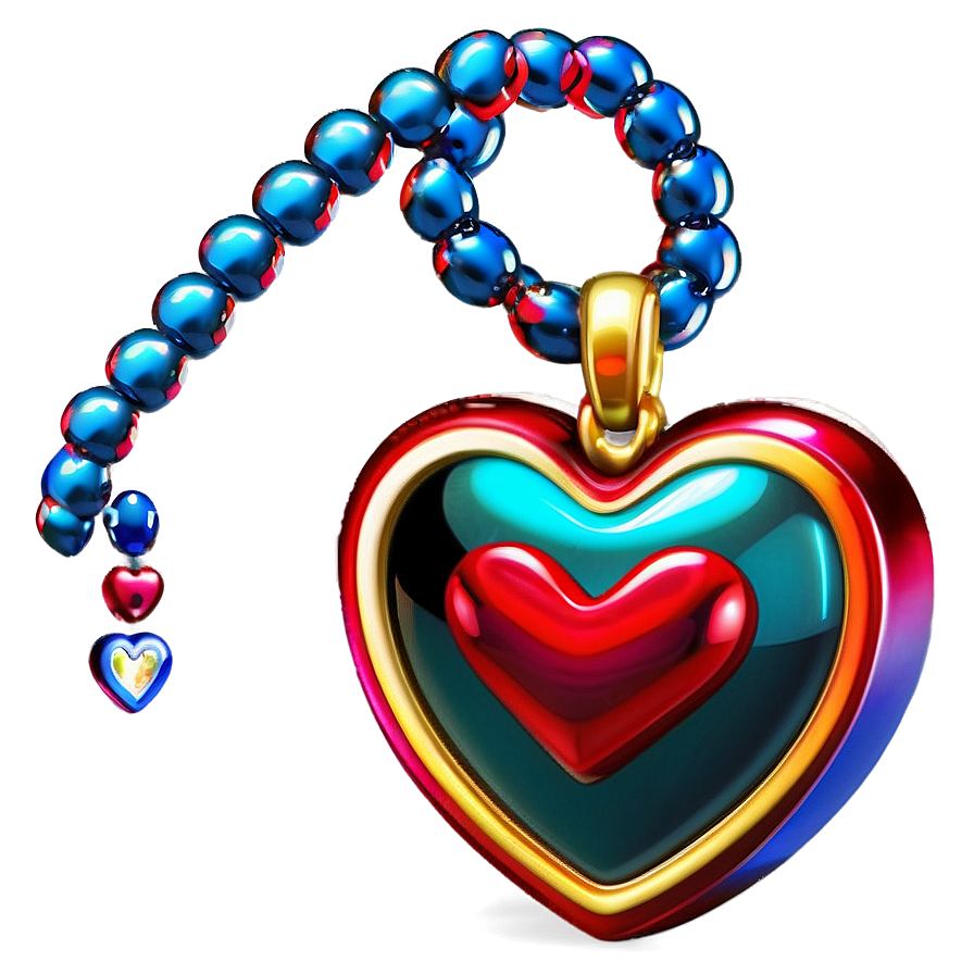 Shiny Cute Heart Png 05232024 PNG