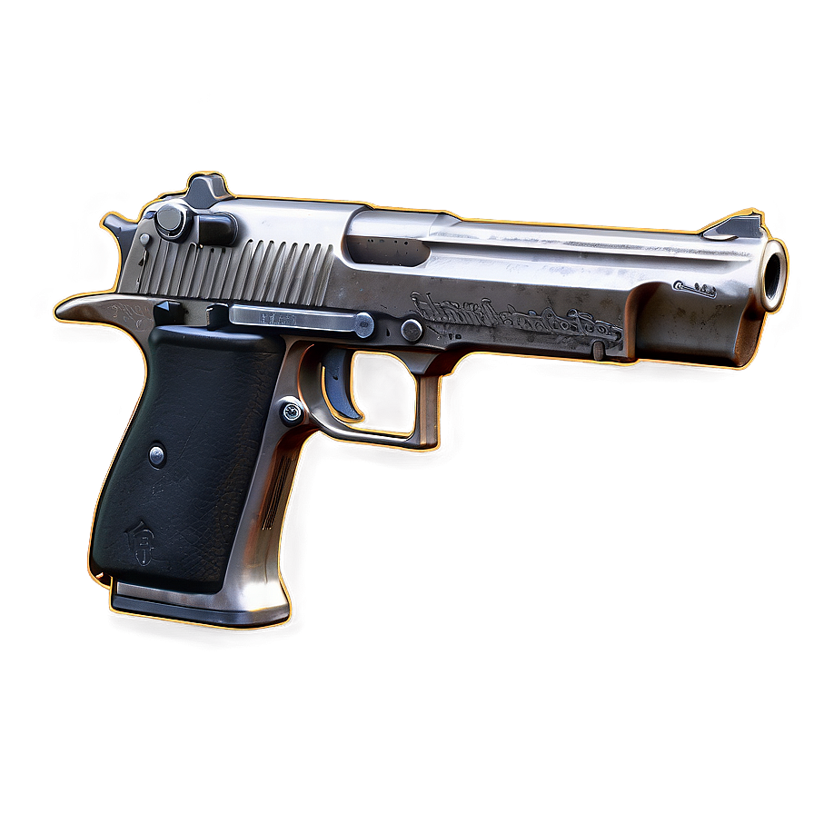 Shiny Desert Eagle Png Oui PNG