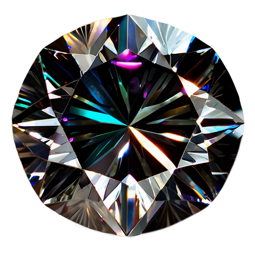 Shiny Diamond Gemstone Png Jei30 PNG