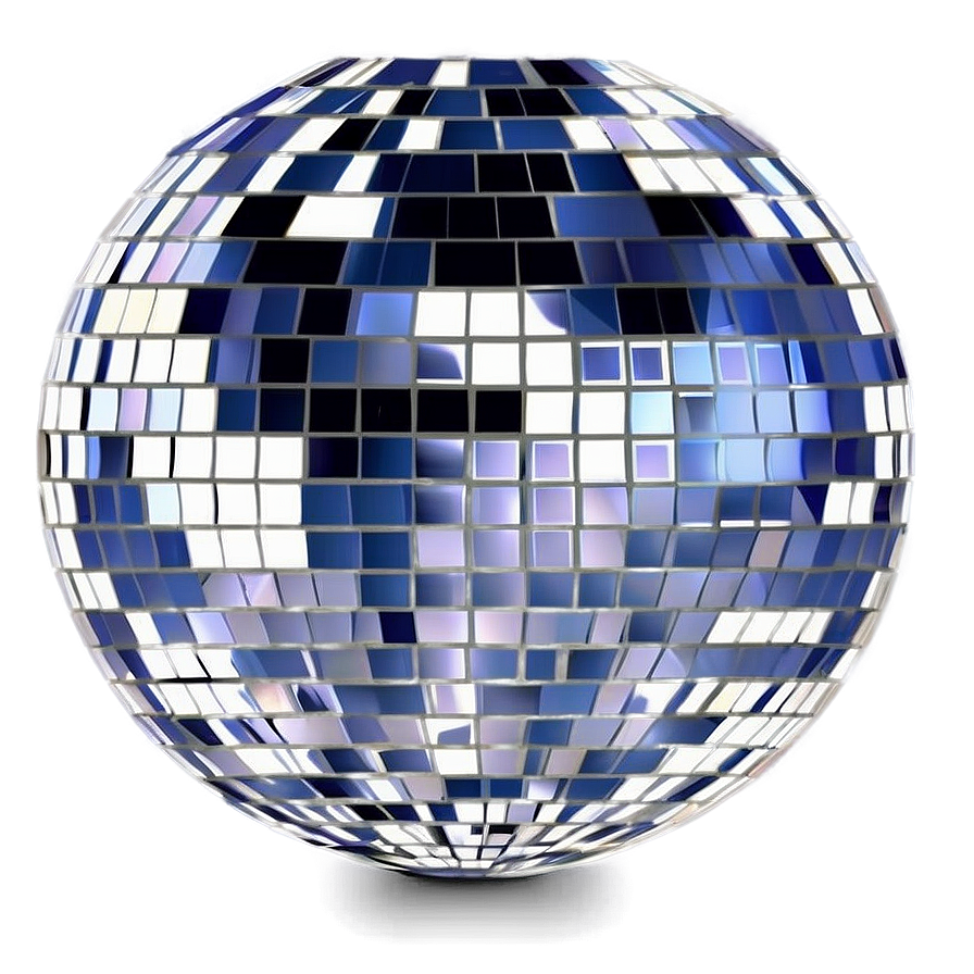 Shiny Disco Ball Isolated PNG