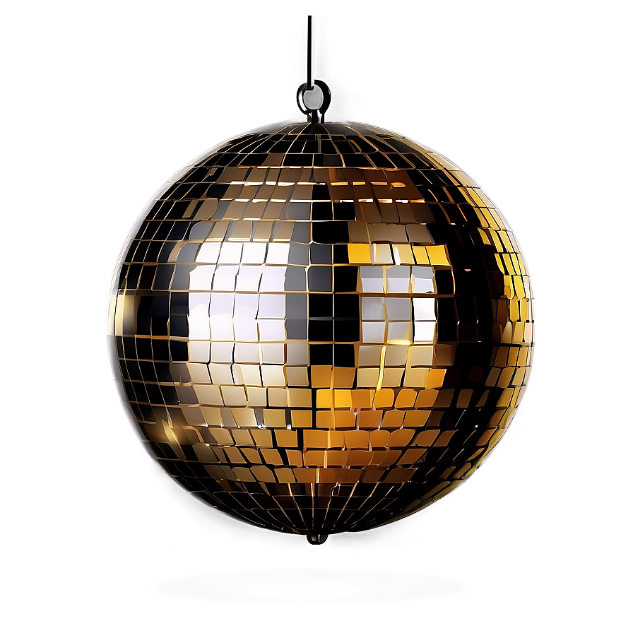 Shiny Disco Ball Reflection PNG