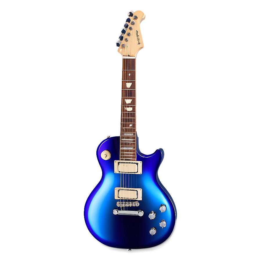 Shiny Electric Guitar Png 05252024 PNG