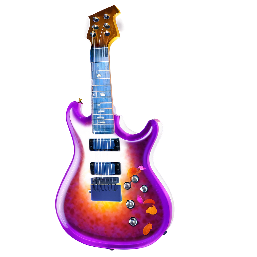 Shiny Electric Guitar Png Sed PNG