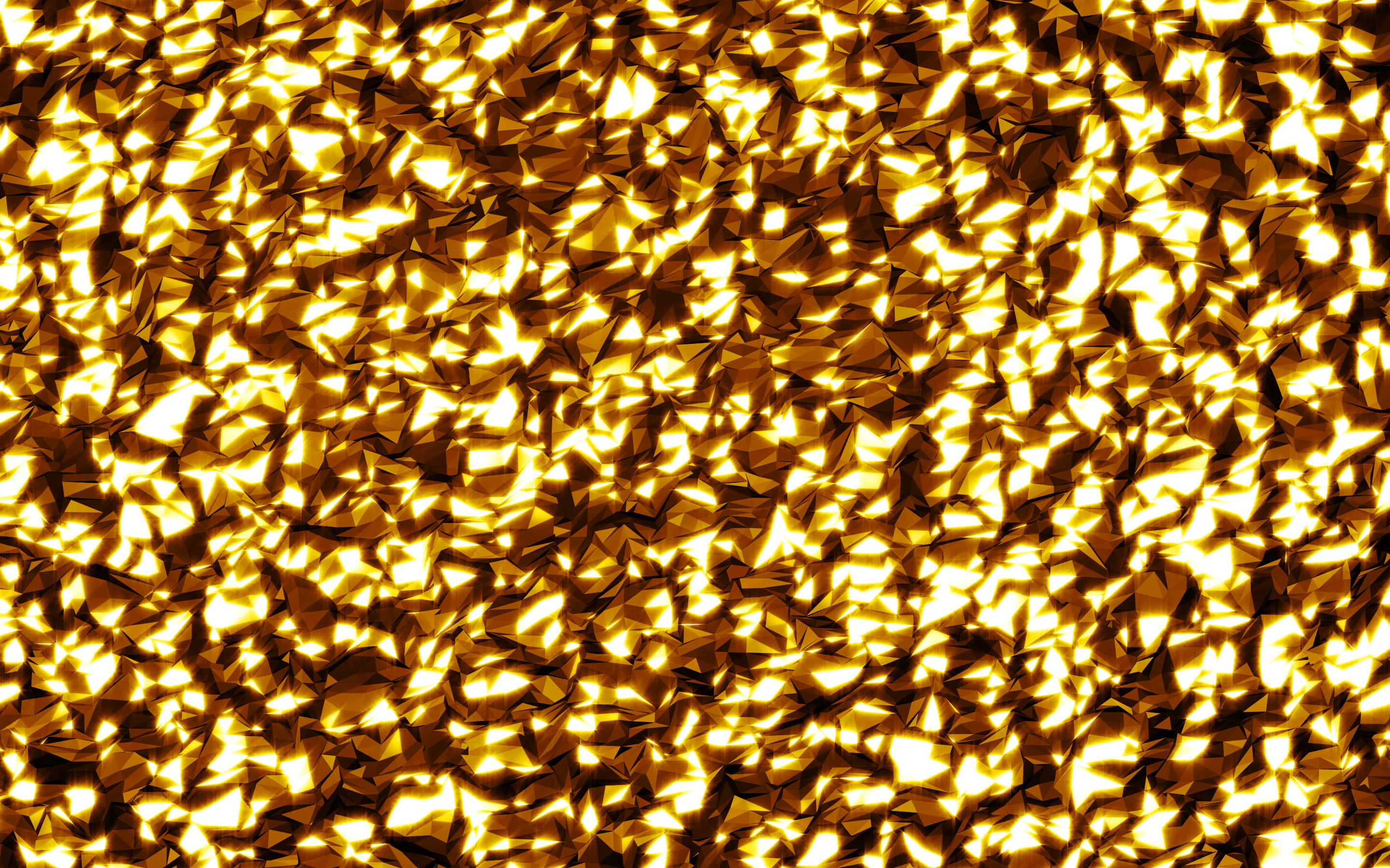 Radiant Shiny Gold Background