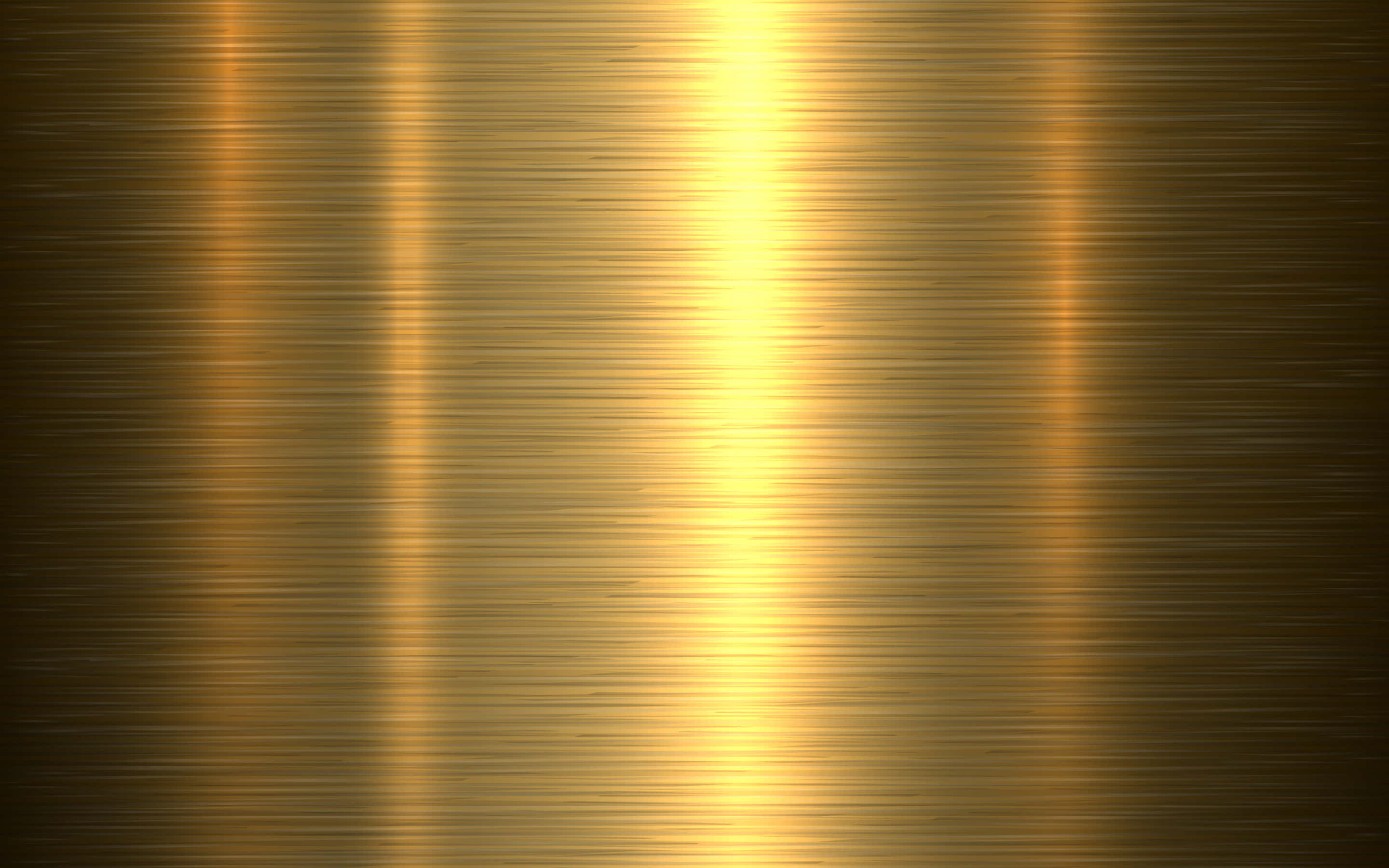 Precious Gold Against Glowing Shimmering Background