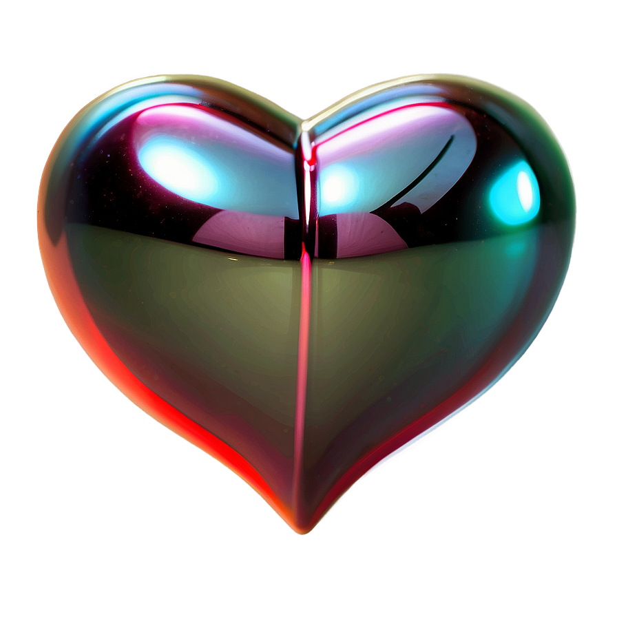 Shiny Heart Clipart Png 06132024 PNG