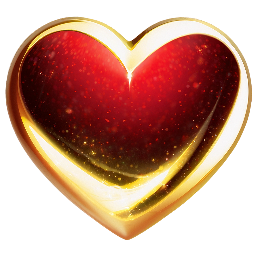 Shiny Heart Clipart Png 82 PNG