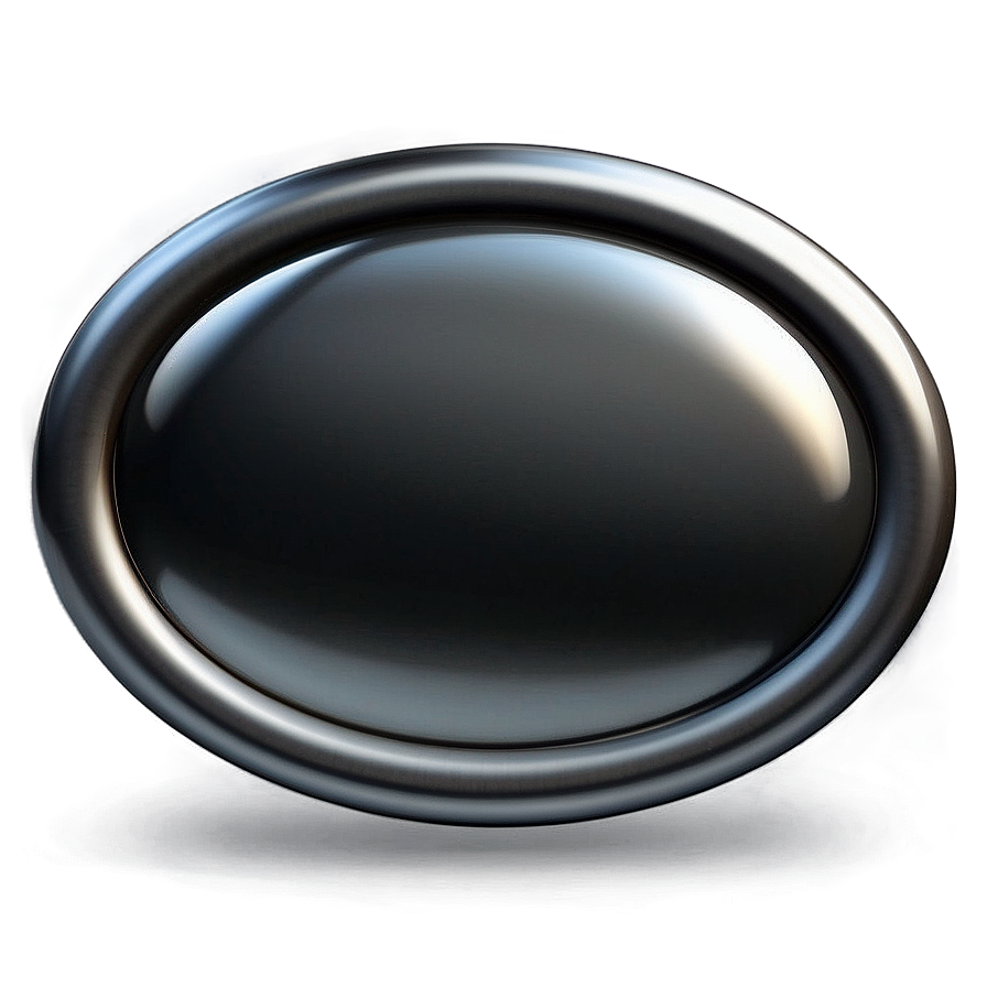 Download Shiny Oval Button Png Rim | Wallpapers.com