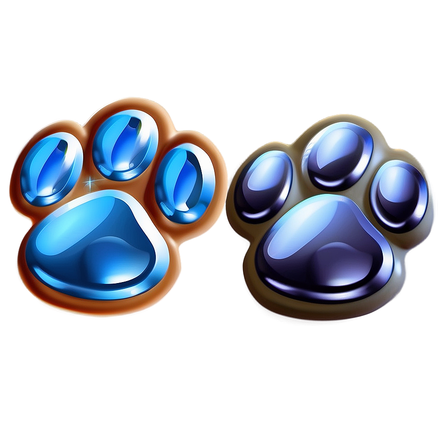 Shiny Paw Print Png Mhl PNG