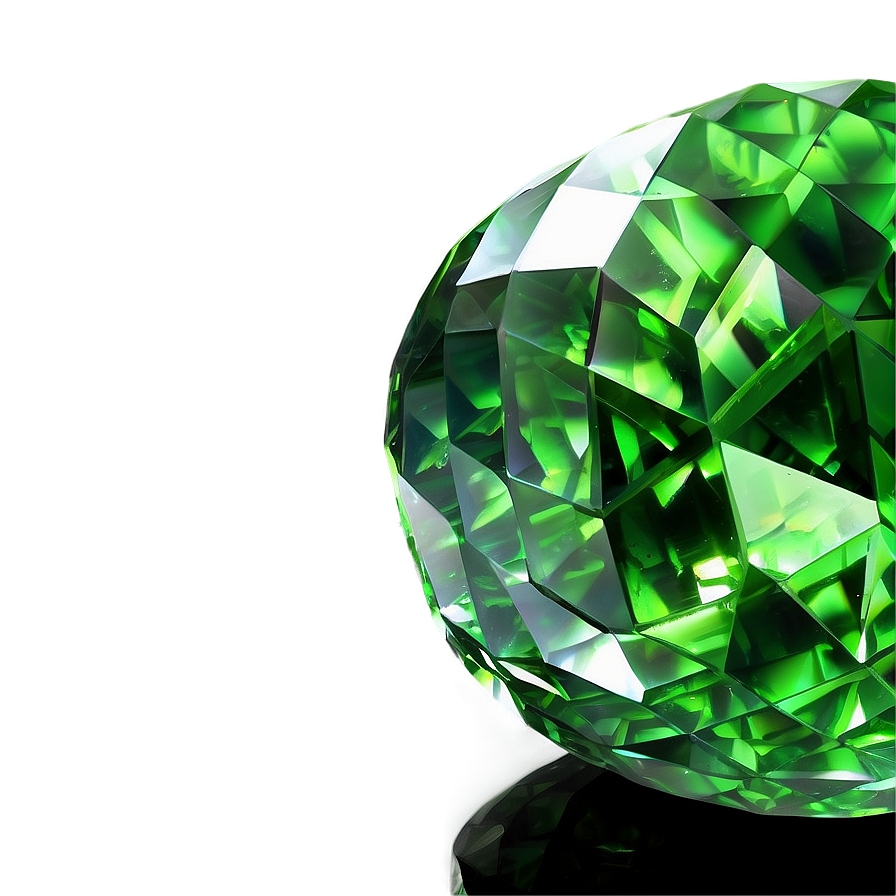 Shiny Peridot Crystal Png 12 PNG