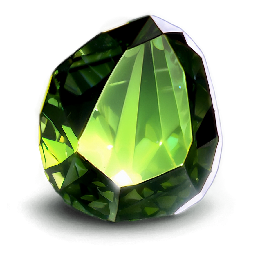 Shiny Peridot Crystal Png 62 PNG