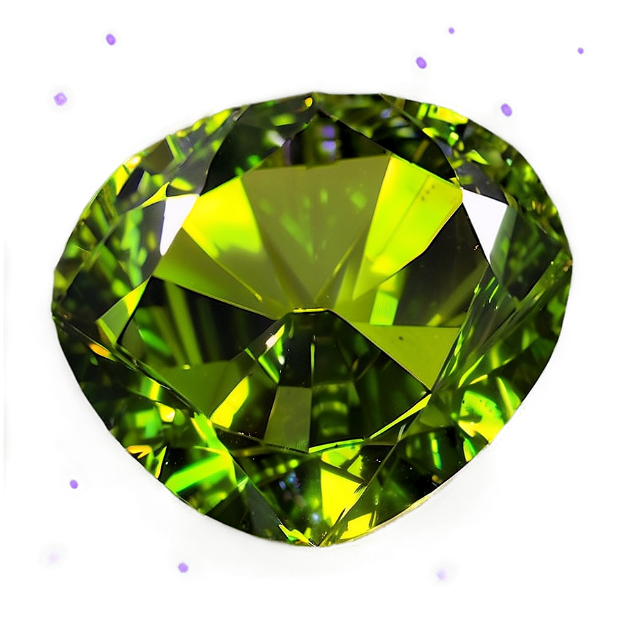 Shiny Peridot Crystal Png 82 PNG