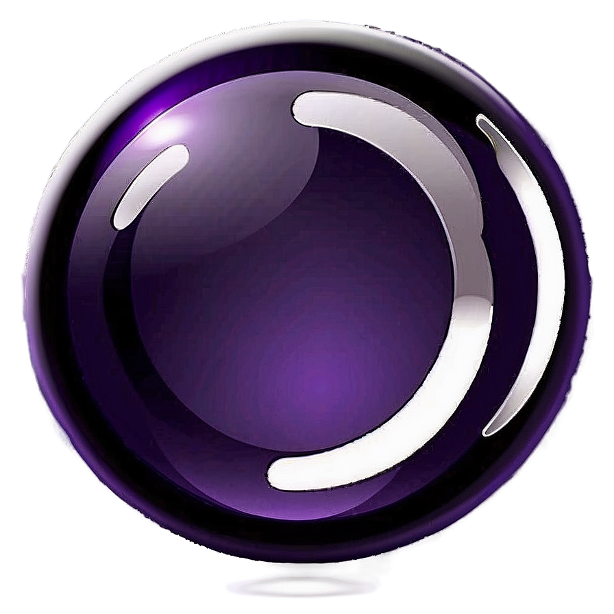 Download Shiny Purple Circle Symbol Png Wallpapers Com