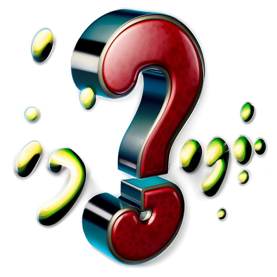 Shiny Question Mark Emblem Png 14 PNG