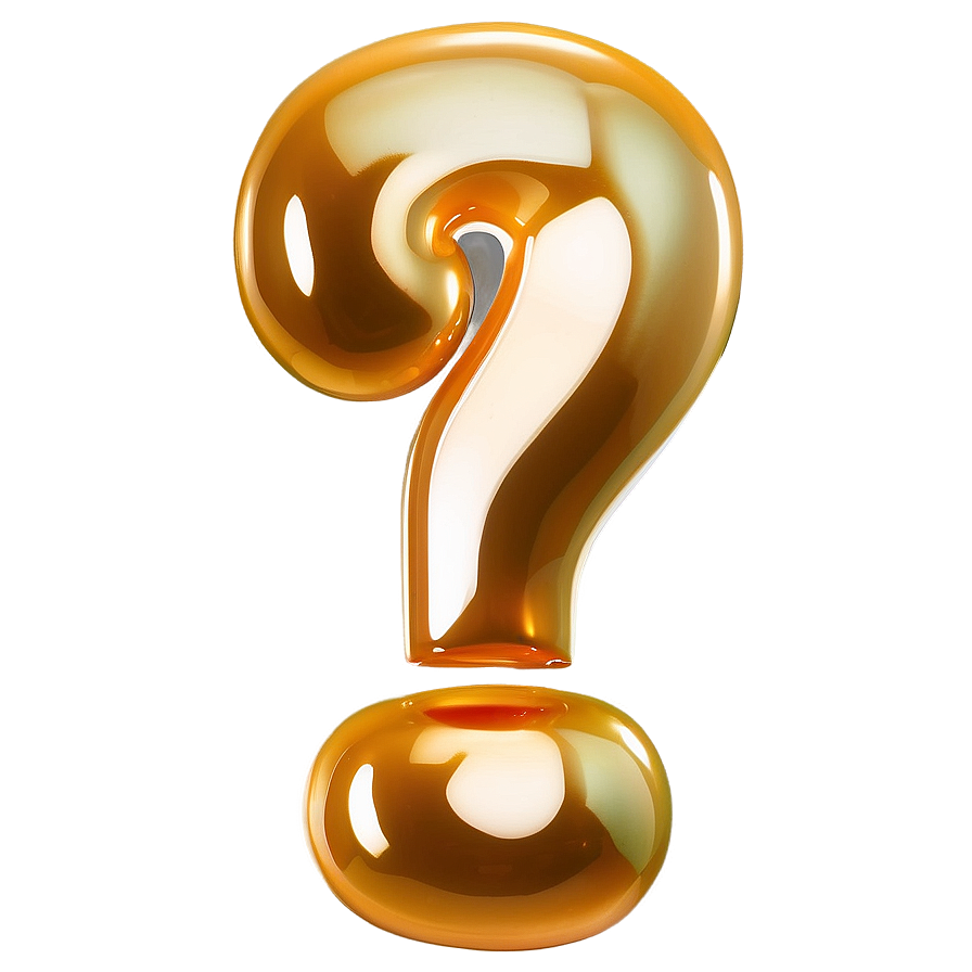 Shiny Question Mark Transparent Png Omg46 PNG