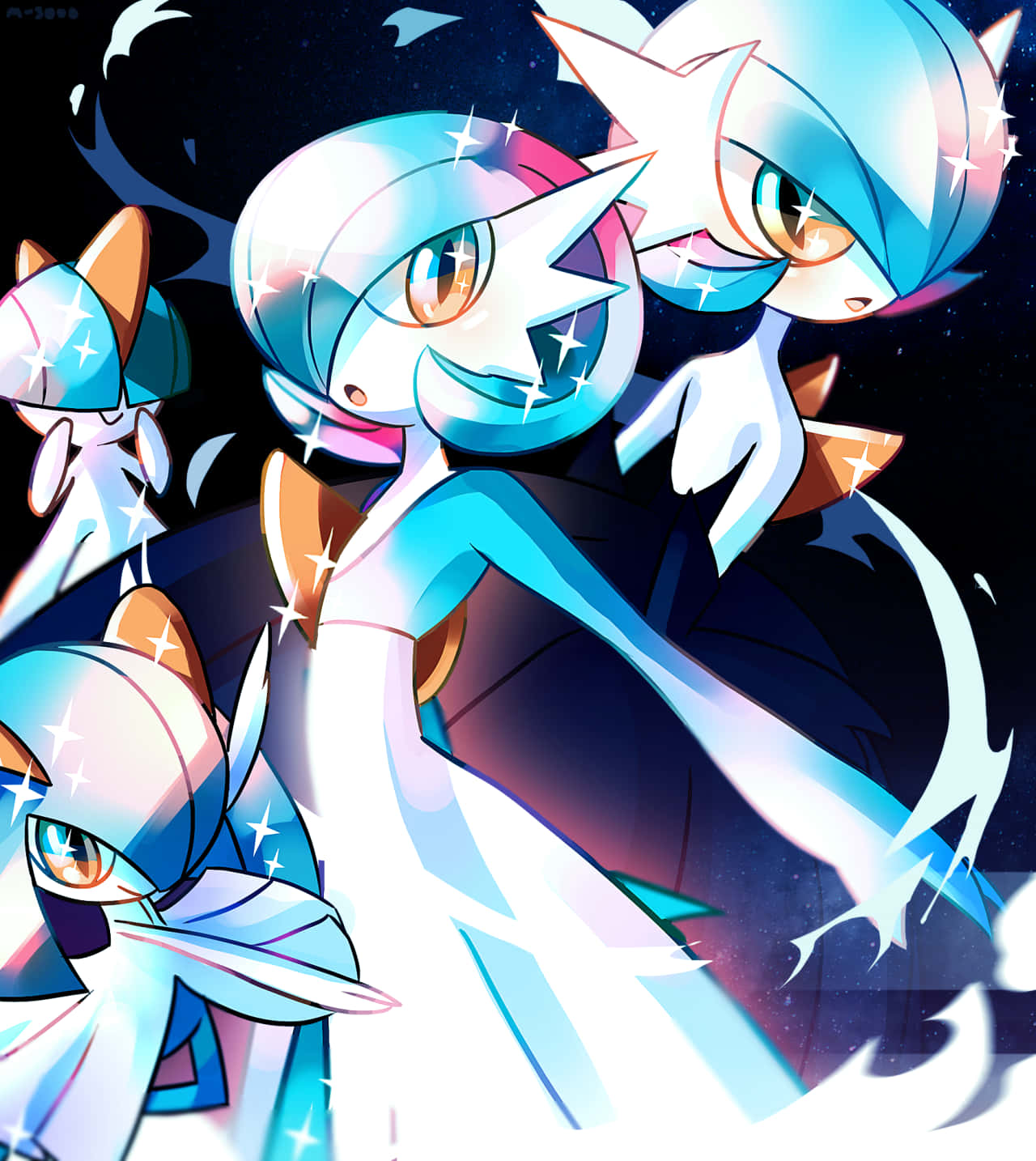 Evolucionesbrillantes De Ralts Fondo de pantalla