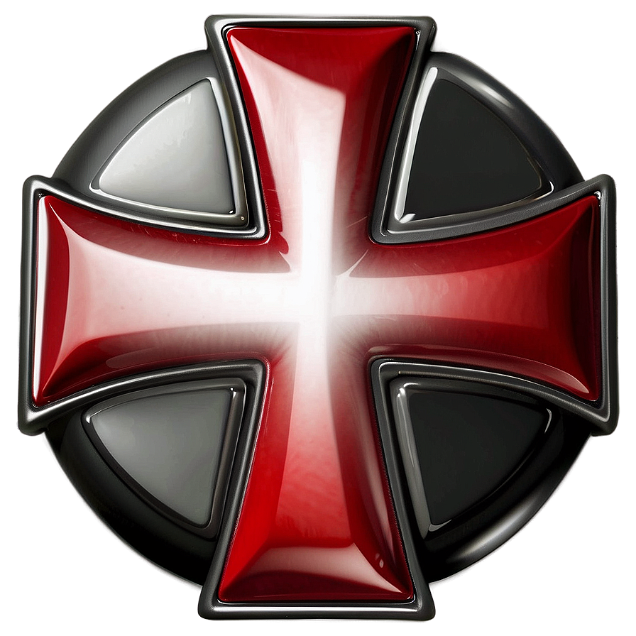 Shiny Red Cross Png 40 PNG