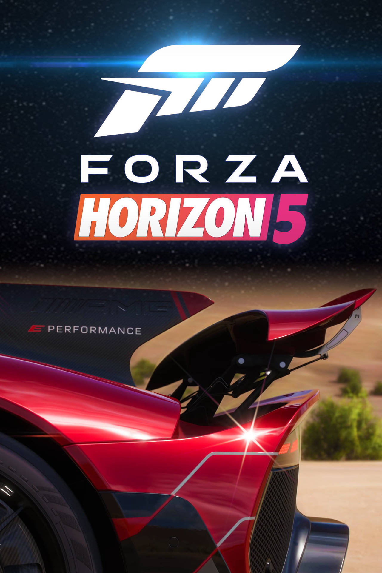 Shiny Red Forza Iphone Wallpaper