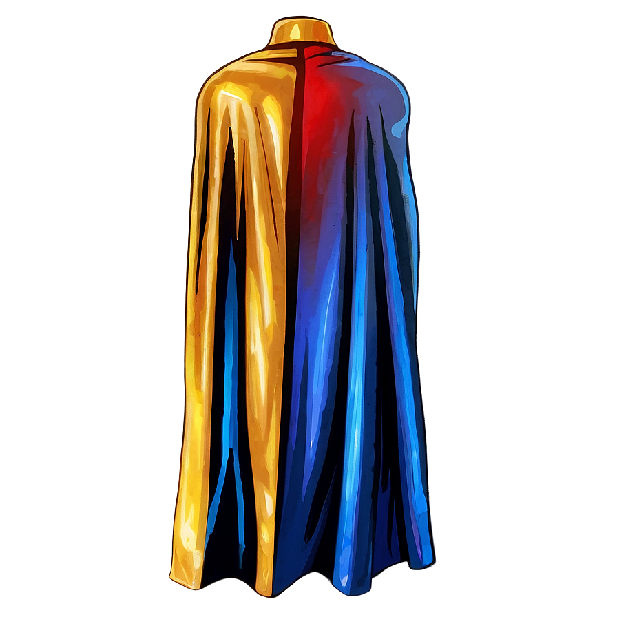 Shiny Superhero Cape Artwork Png Dci PNG