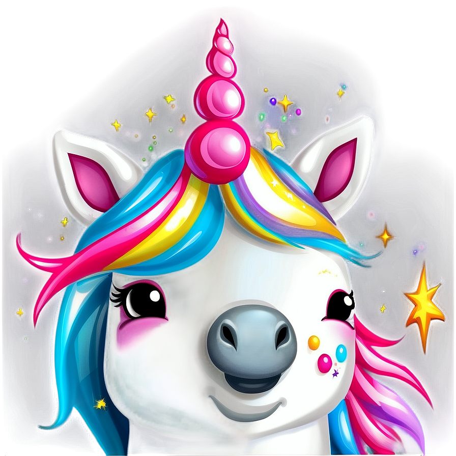 Shiny Unicorn Clipart Png 06262024 PNG